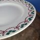 Old dish on foot / porcelain compotier moulin des loups