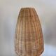 Pair of rattan lamps