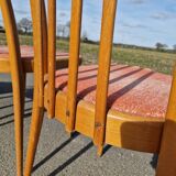 Set of 4 chairs by Antoine Suman