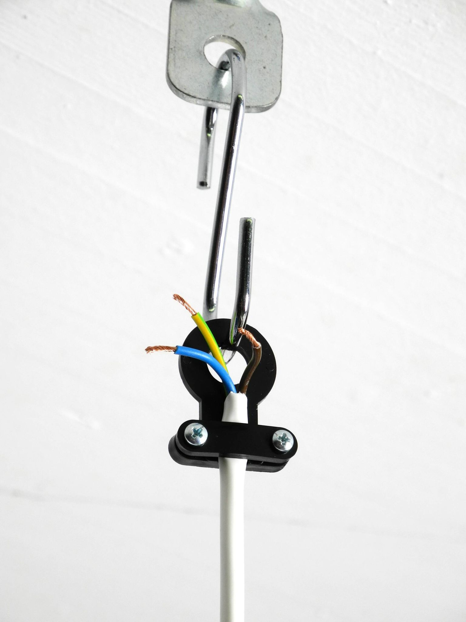 Two 50s metal enamel ceiling lamps by Axel Wedel Madsen for Louis Poulsen