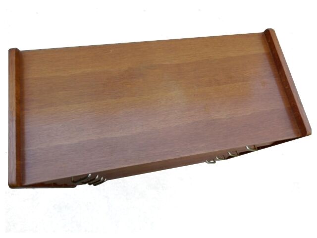 Vintage 1960s chest of drawers with compass feet