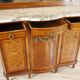 French Mahogany Buffet with Mirror, Late 19th Century