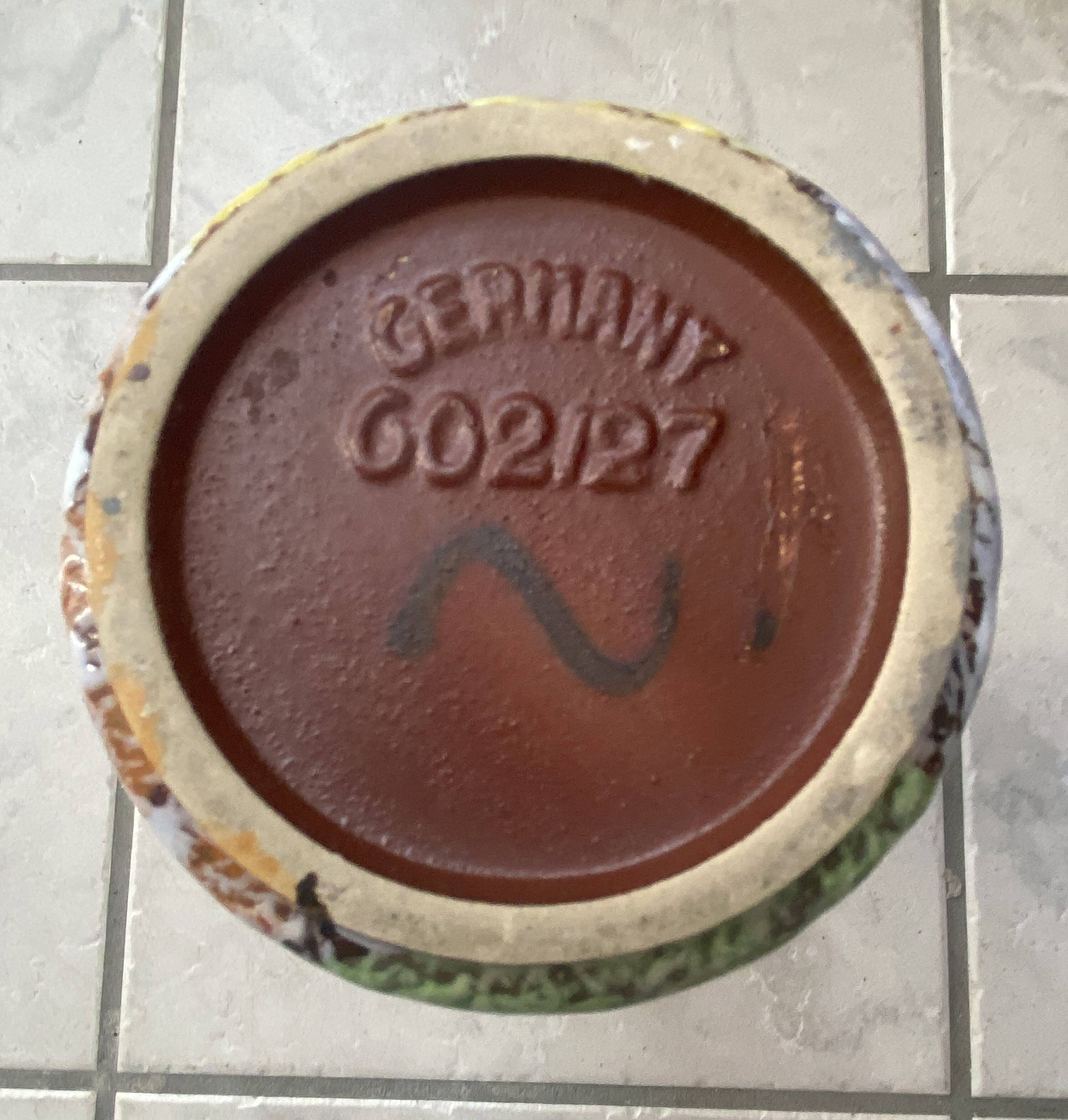 Jasba Vase model 602-27 WGP 1960s