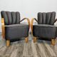 Fauteuils par Jindřich Halabala, 1950s, Set de 2