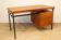 Vintage desk in teak & metal – 1960s