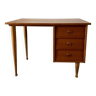 Bureau Design scandinave en hêtre Mid Century Circa 1950