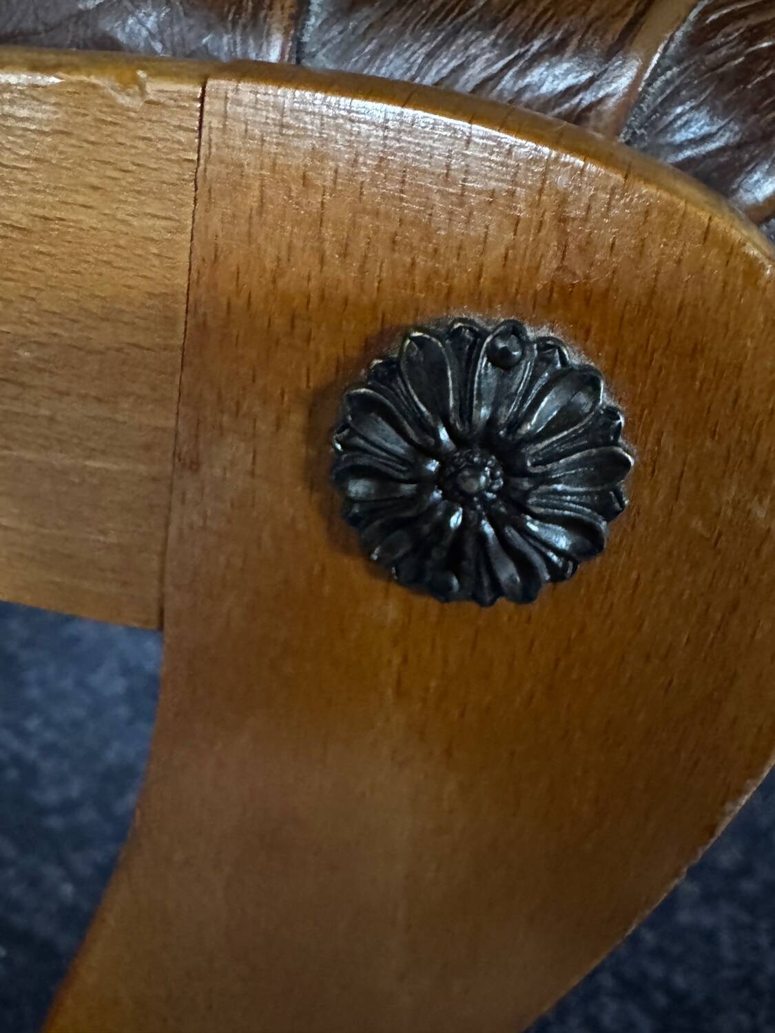 2 English Chesterfield chairs