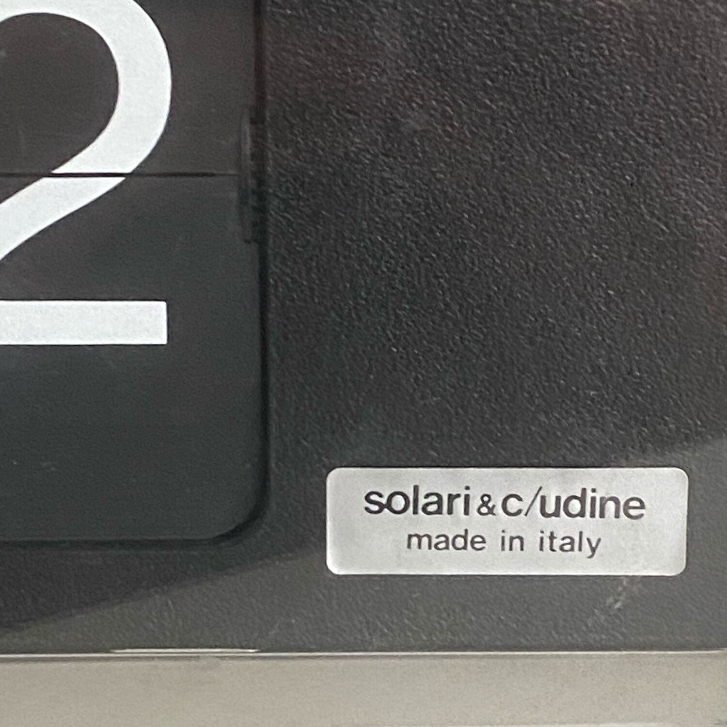 Clock flip solari cifra6 vintage 80s