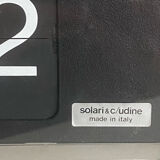 Clock flip solari cifra6 vintage 80s