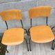 Set of 4 vintage Dutch chairs