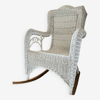 Rattan rocking chair