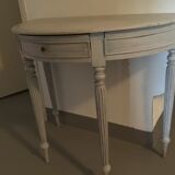 Grey flat table