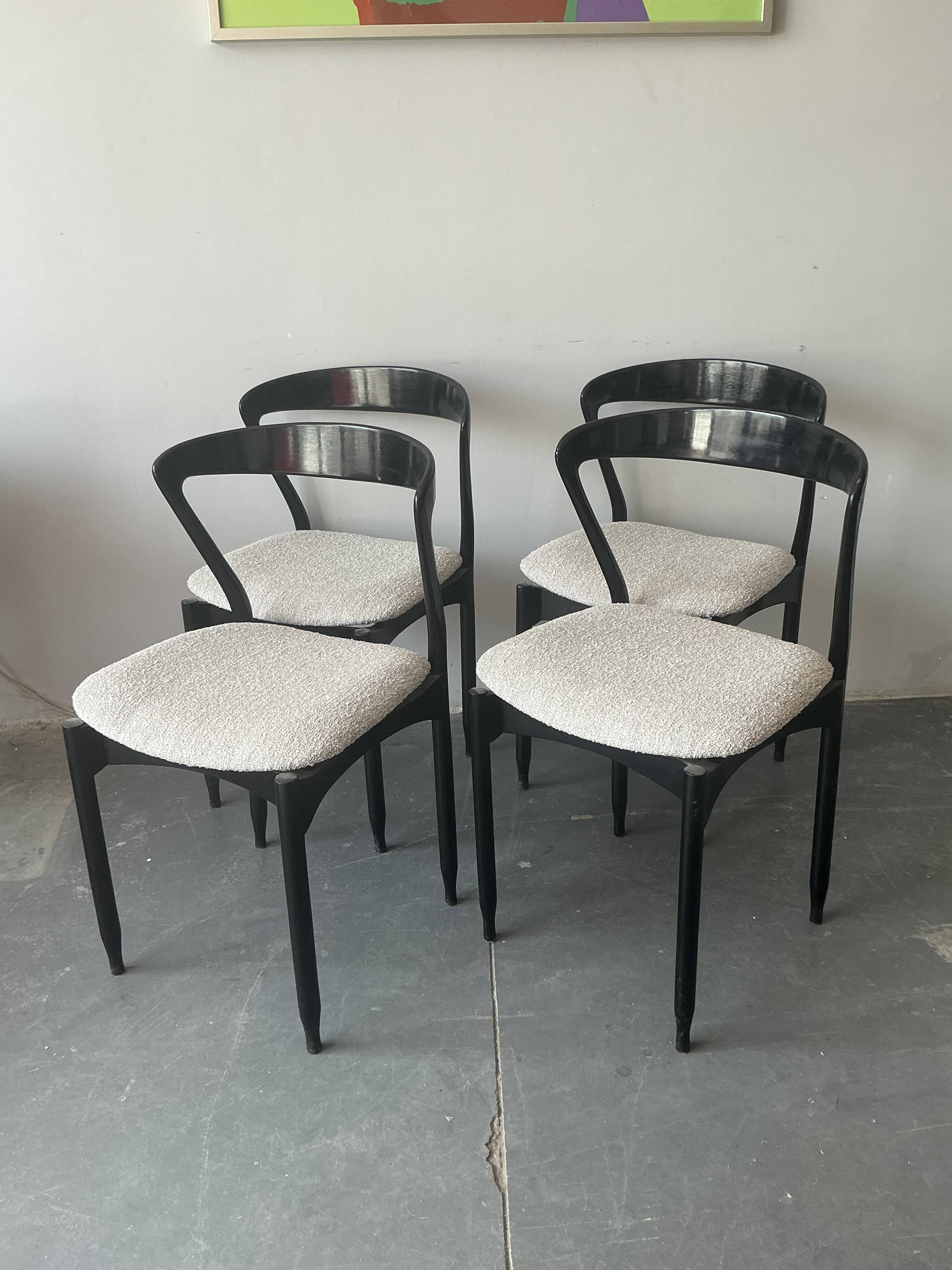 4 Chairs by Gigi Radice, 1956