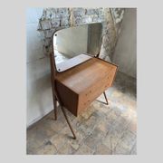Danish teak dressing table by A.G. Spelj Kobberskyttet, 1960s.