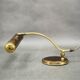 Lampe de bureau en laiton réglable, Allemagne, années 1960