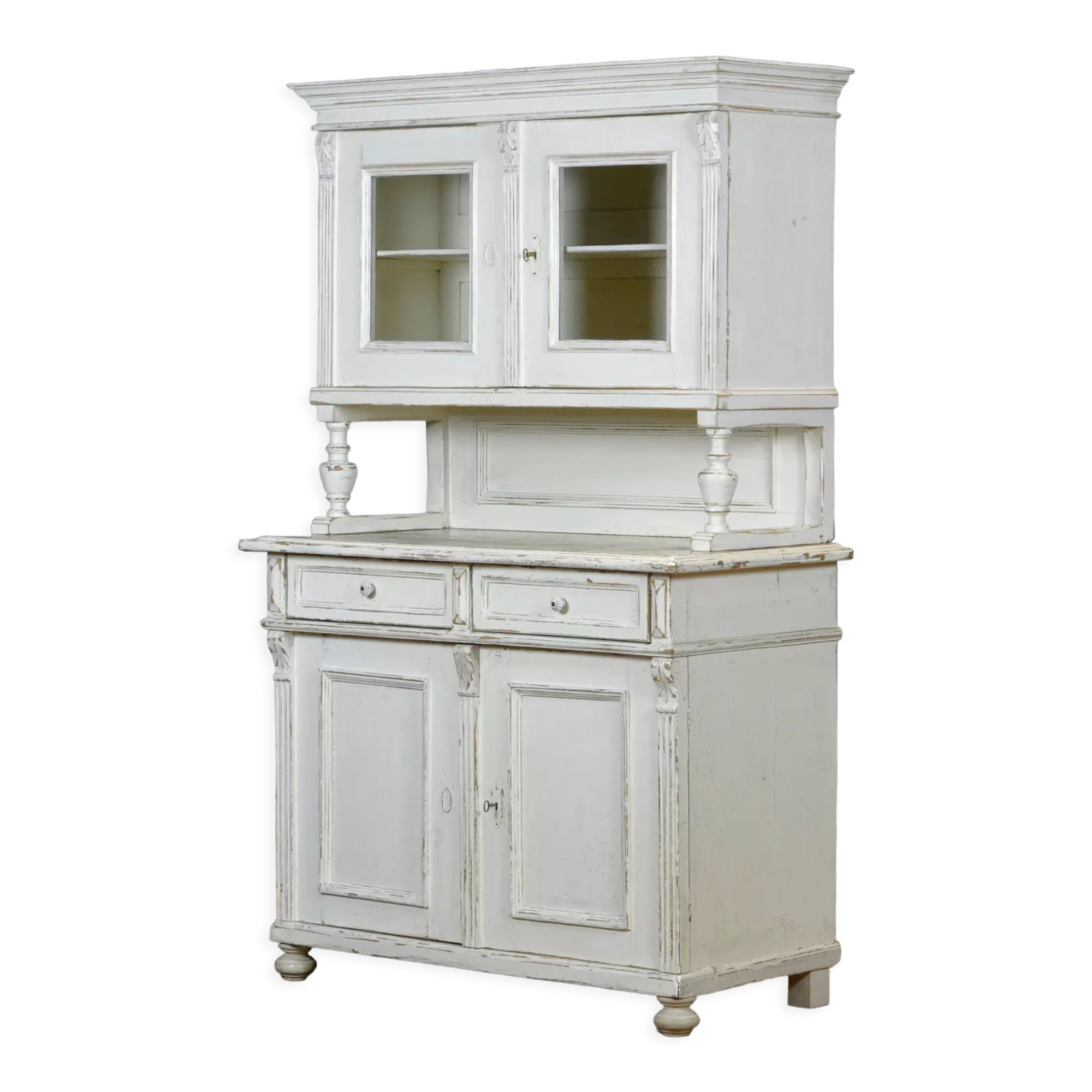Solid pine kitchen cupboard, 1920's