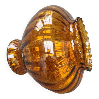 Globe amber lampshade