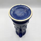 JASBA vase/pitcher/jug in blue glazed ceramic • West Germany • Circa 1960