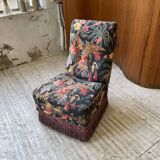 Jean Roche floral armchair