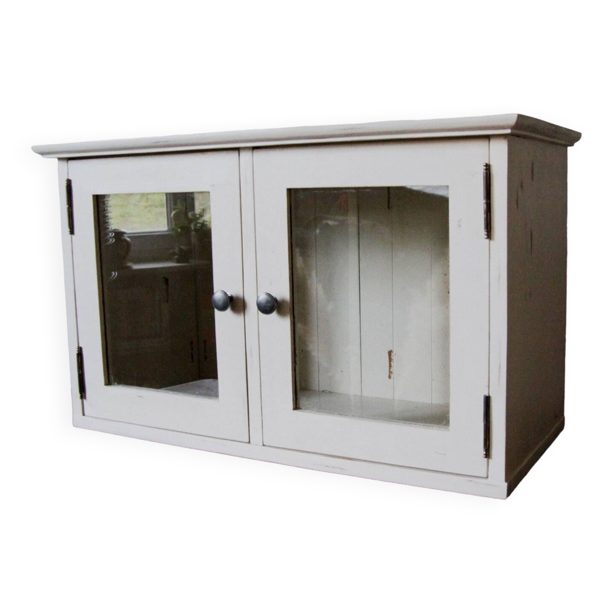 Small patinated window