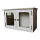 Petite vitrine patinée