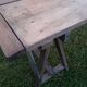 table tréteaux 2m atelier campagne ancienne