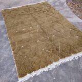 Traditional handwoven Berber rug, size 100 x 200 cm