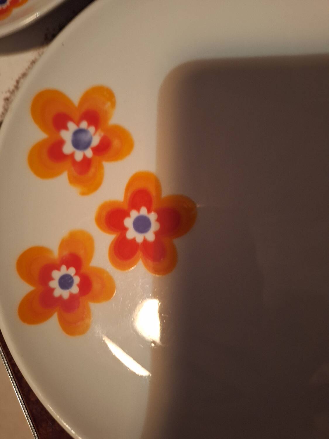 Dessert plates from Chauvigny 1970