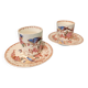 Lunéville: 2 Mésange model cups