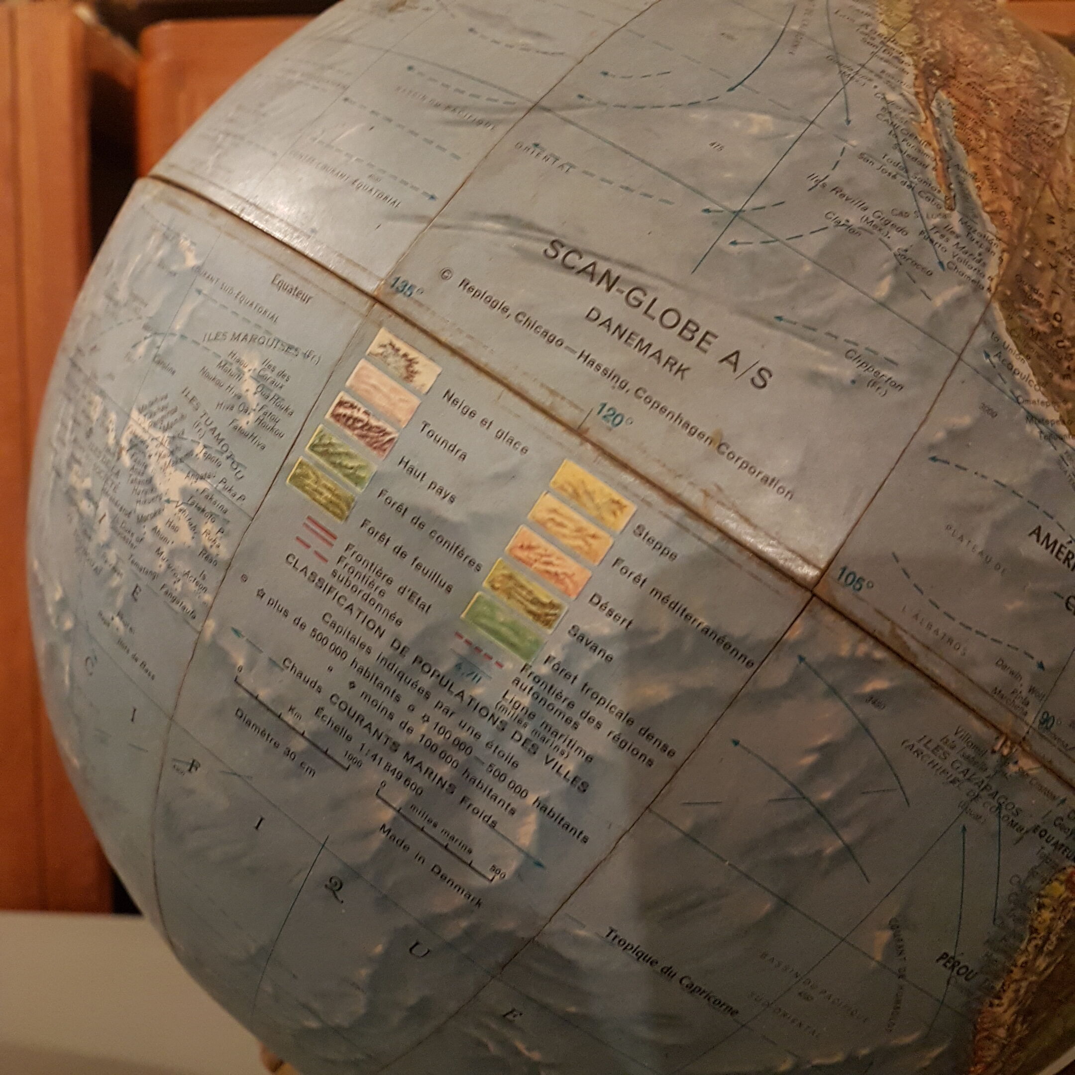 Globe vintage Denmark Scan-glob a/s