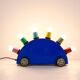 Martine Bedin 1st Edition Super Lamp, Memphis Milano, Postmodern, Italy, 1980s