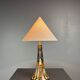 Dutch ceramic art nouveau Plazuid Gouda Pottery table lamp, 1920s