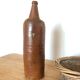 Set of 5 antique glazed stoneware bottles
