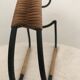Scandinavian rattan bottle holder Laurids Lonborg 1960