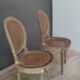 Pair of chair Louis XVI