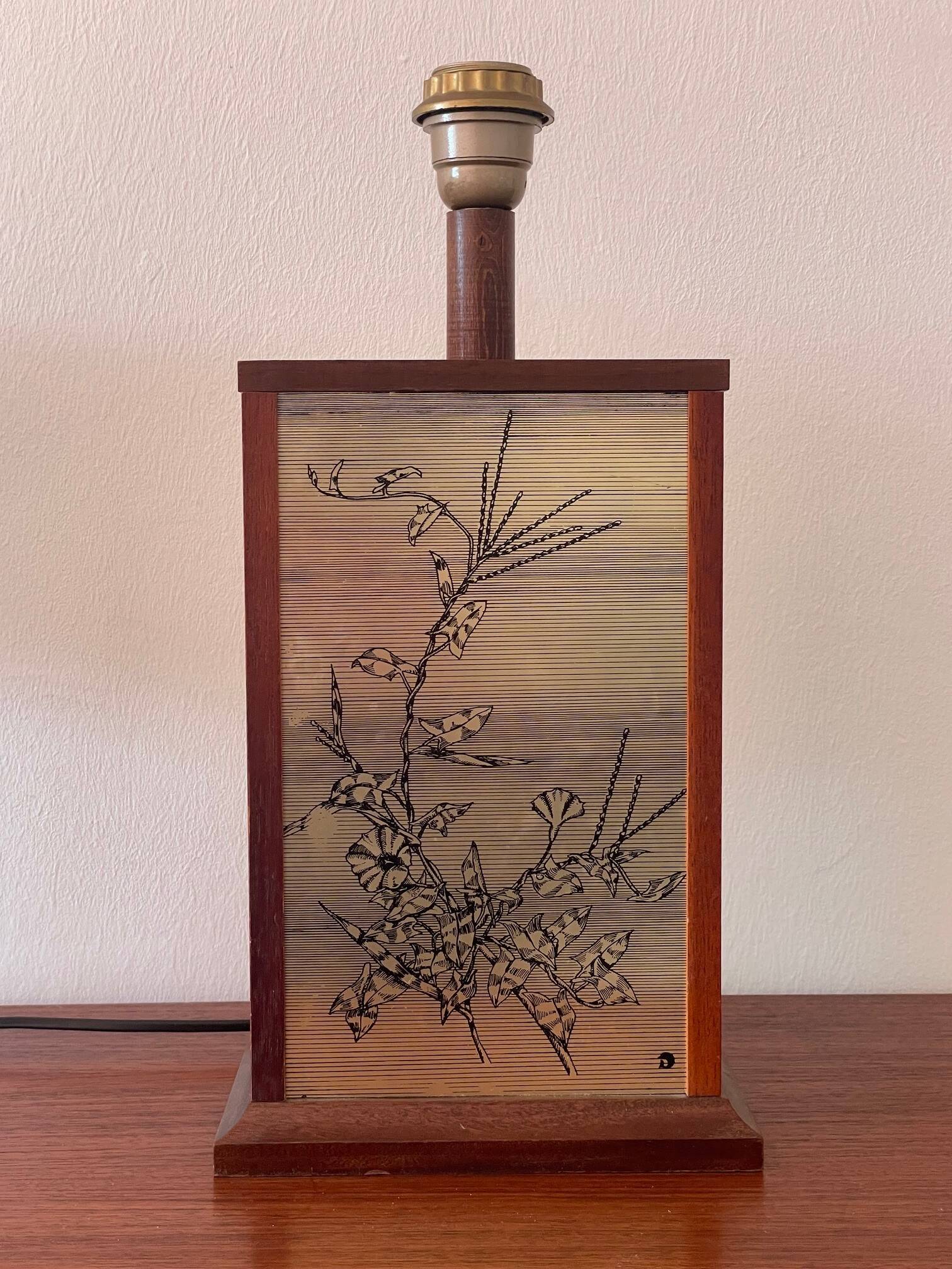 Vintage lamp Le Dauphin 1970s