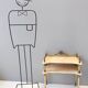 Pair of Nightstands / Console Tables with Marble Tops and Brass Legs, Italy