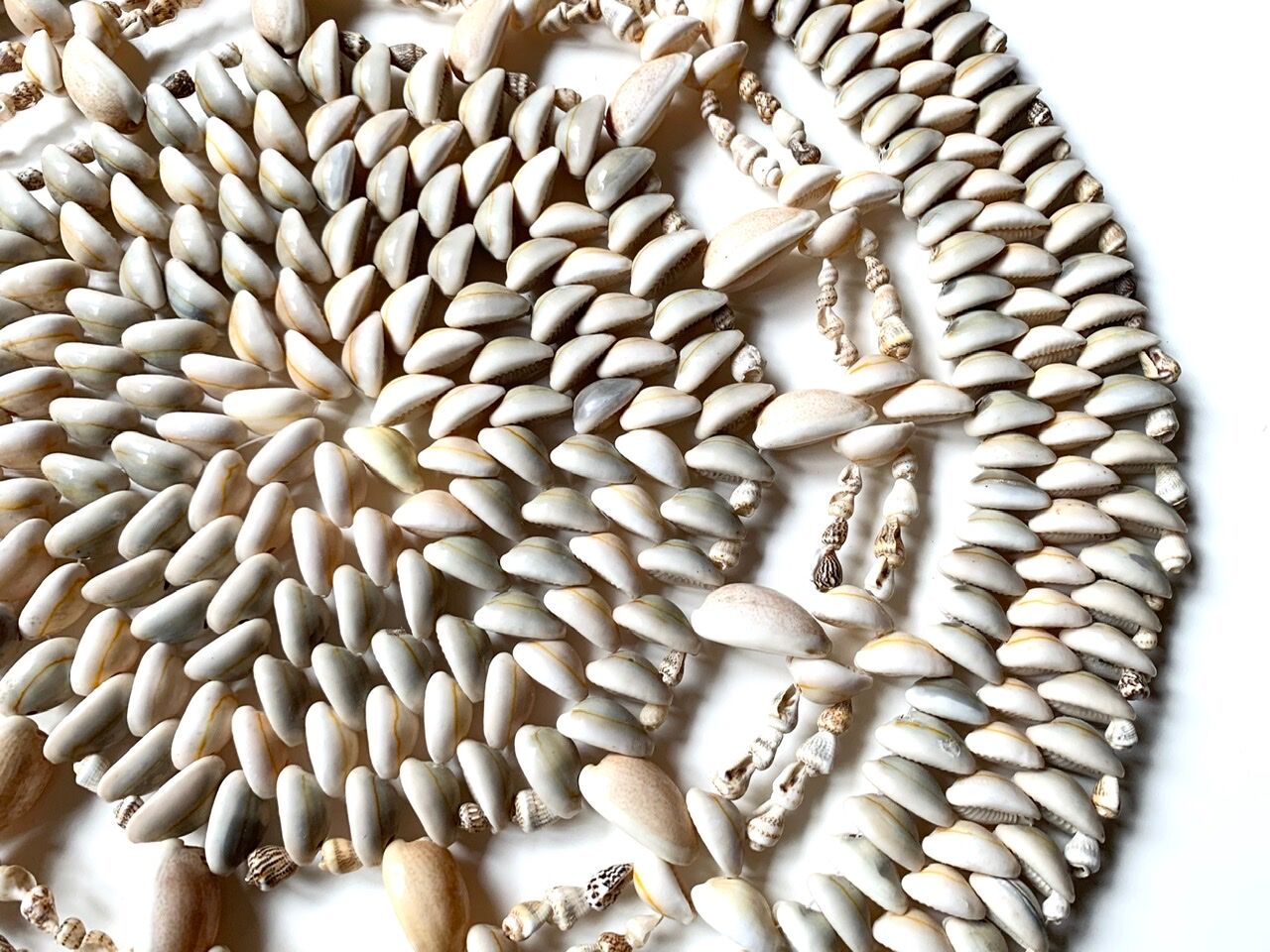 Dessous de plat en coquillage, années 70