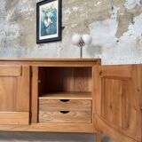 Enfilade en elme massif, REGAIN edition, circa 1980.