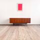 Buffet Mid-Century, modèle B20 en teck par Dieter Waeckerlin pour Behr, ann