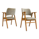 Ensemble de 2 chaises par Cees Braakman pour UMS Pastoe, 1960