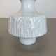 Ensemble de 2 vases en porcelaine OP Art par Edelstein Bavière, Allemagne, années 1970