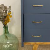 Vintage dresser blue night 126
