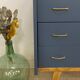 Vintage dresser blue night 126