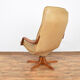 Mid-Century Office Chair with Ottoman from Berg Furniture, 1970s