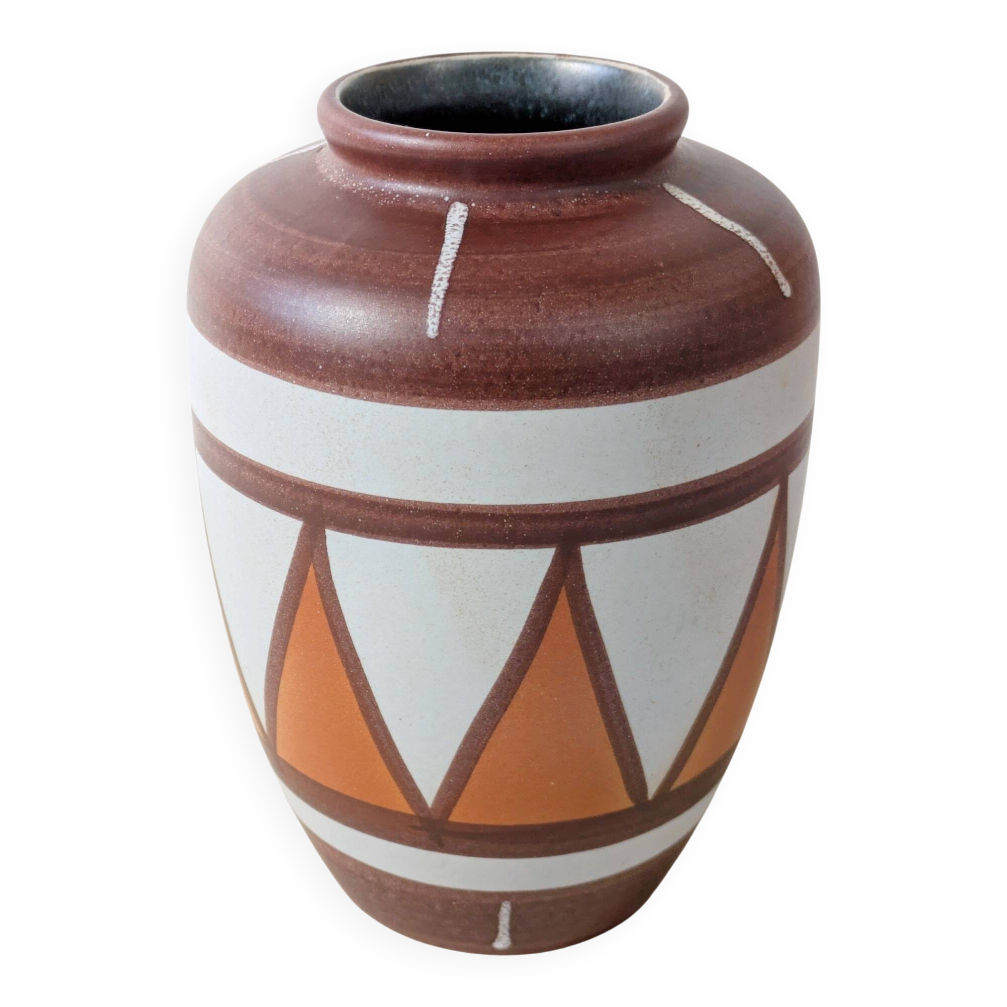 Ceramic vase from the 1960s, Ilkra, West Germany