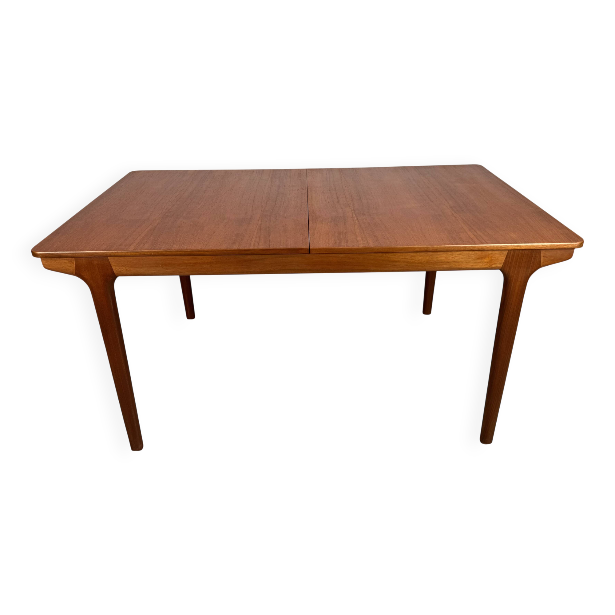 Table en teck McIntosh par T.Roberston des années 1960, extensible à 236 cm.