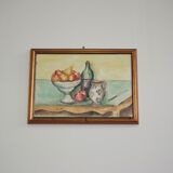 Oil painting on canvas depicting Still Life, Serini, 1994