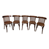 Anciennes chaises de bistrot  Baumann X 5