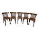 Antique Baumann bistro chairs x 5